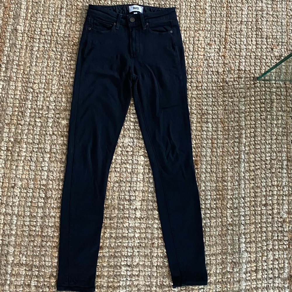 Paige Black Skinny Jeans